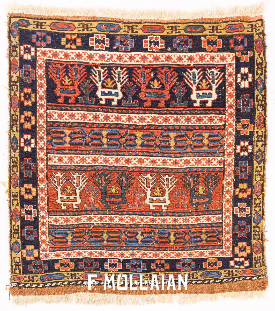 Antique Kilim Rug Sumak Shahsavan n°:972919